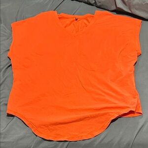 P'tula Bright Orange Short Sleeve Tee